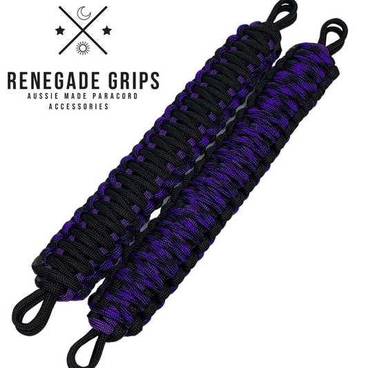 Blackberry Paracord 4WD Grab Handles
