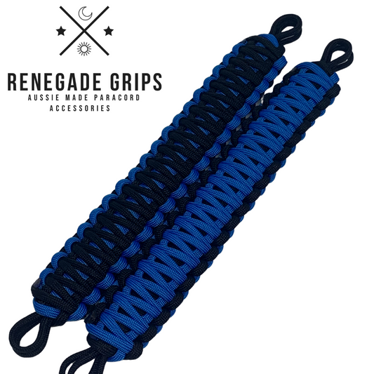 Blue Beyond Paracord Grips