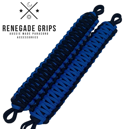 Blue Beyond Paracord 4WD Grab Handles