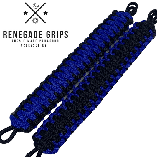 Blue Storm Paracord 4WD Grab Handles
