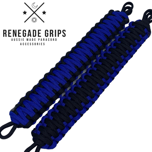 Blue Storm Paracord Grips