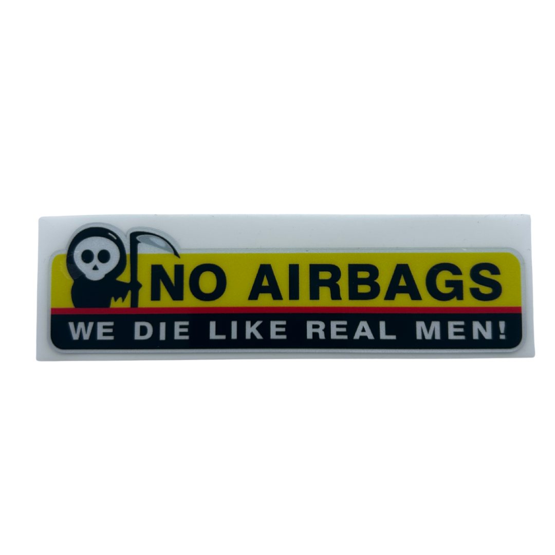 No Airbags Sticker
