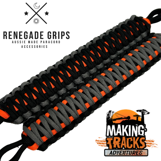 Official Making Tracks Adventures Paracord Grips