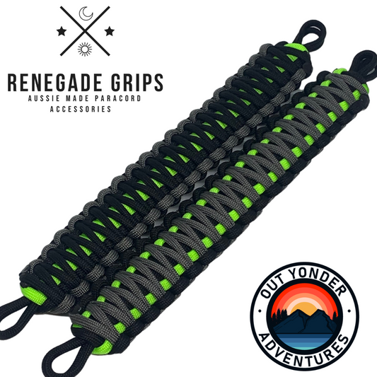 Official Out Yonder Adventures Paracord 4WD Grab Handles
