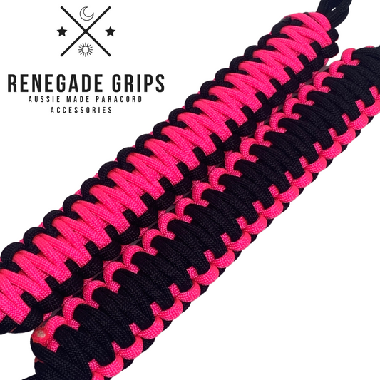 Pink Delight Paracord 4WD Grab Handles