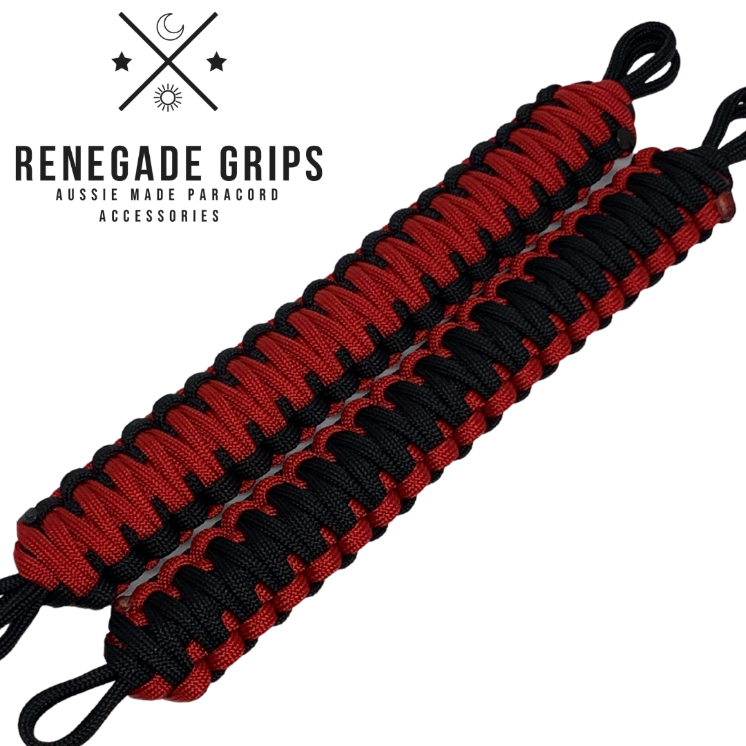 Red Dawn Paracord Grips – Renegade Grips