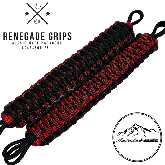 Official AUSTRALIAN 4WDS Paracord 4WD Grab Handles