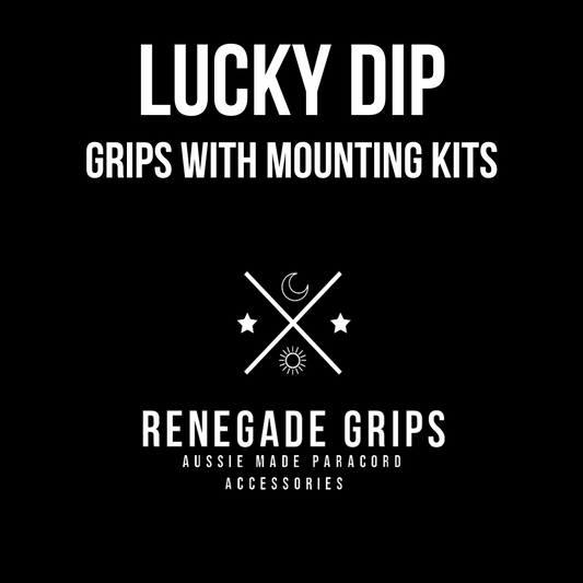 Lucky Dip - Grips with Mounting Kits