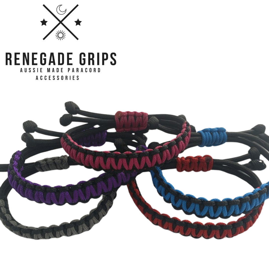 Red Titan Paracord Grips