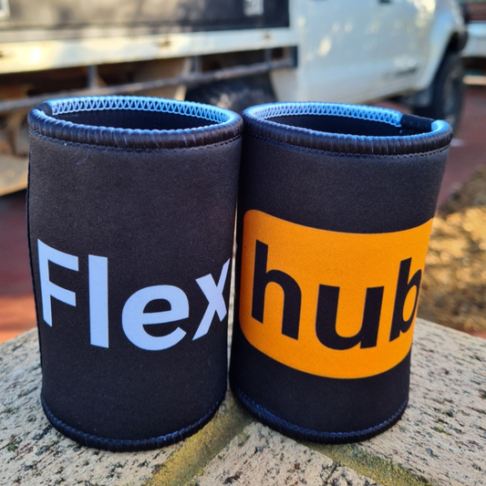 Official FLEX HUB Stubby Cooler
