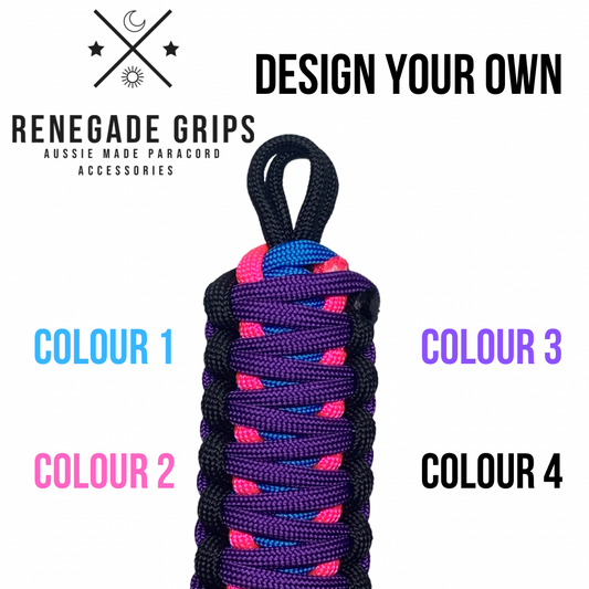 Design Your Own Paracord 4WD Grab Handles