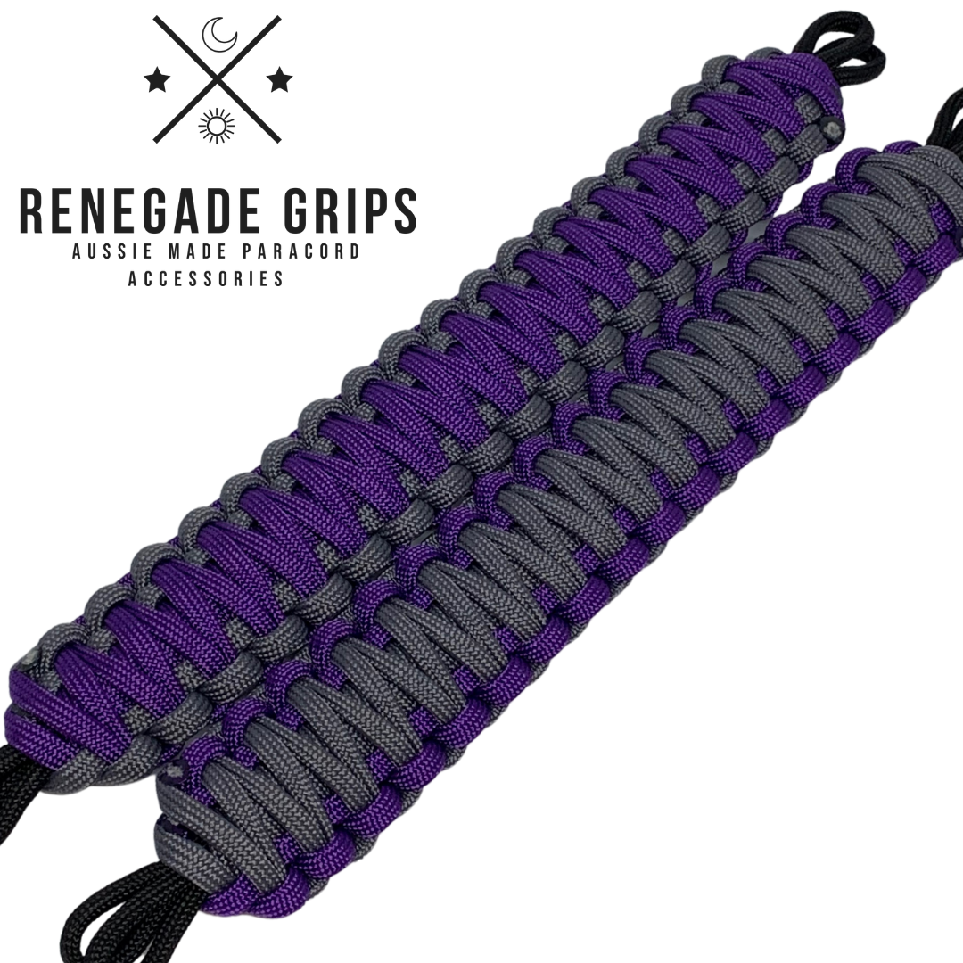 Purple Haze Paracord Grips