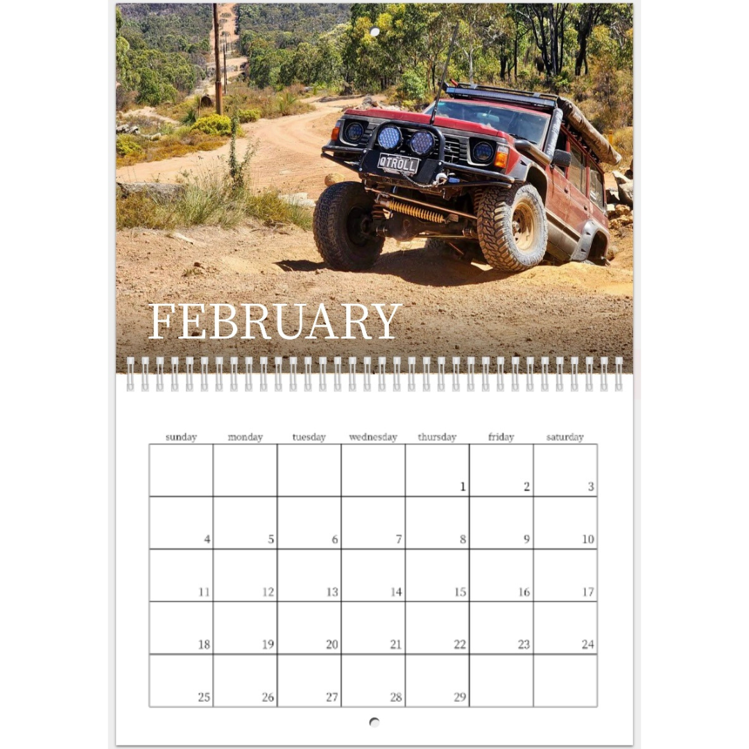 WEVOLVE4X4 2024 Calender