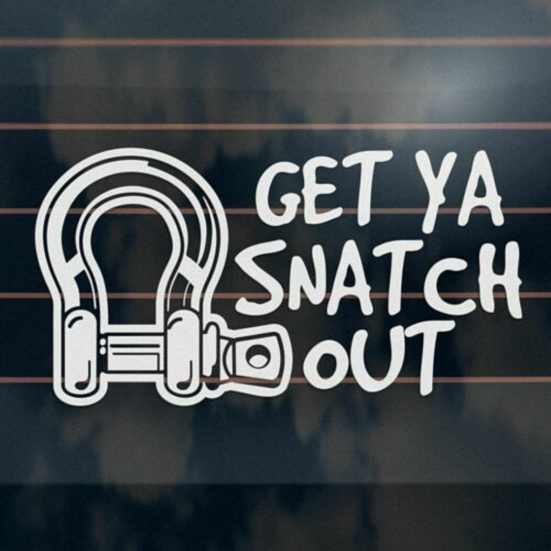 Snatch Out Sticker