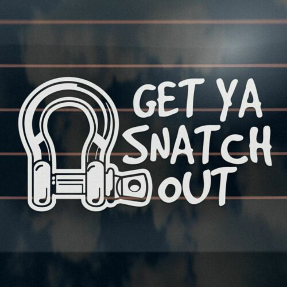 Snatch Out Sticker – Renegade Grips